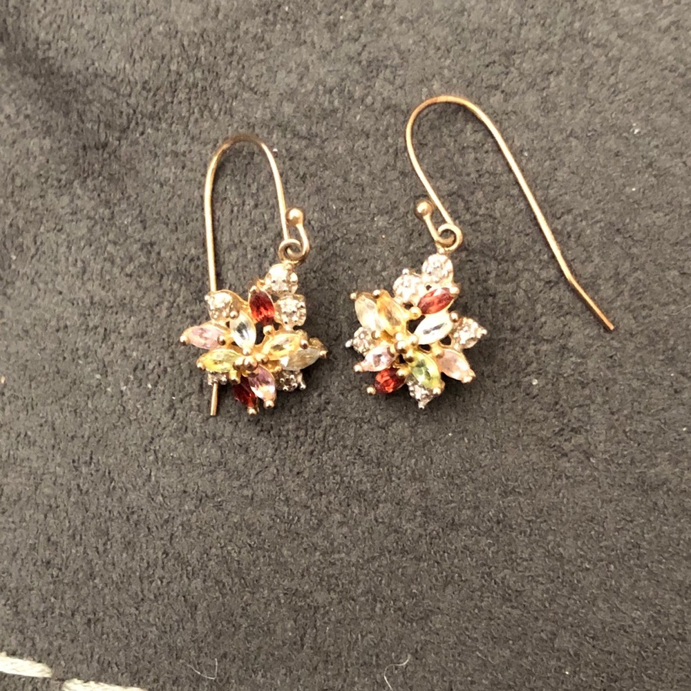 Multi color earrings